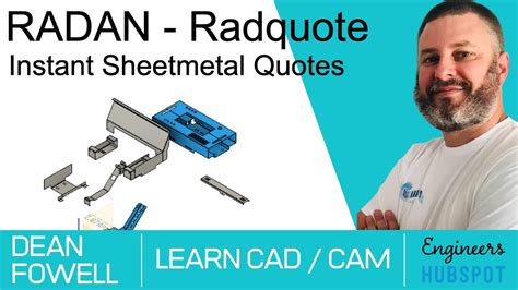 radan sheet metal quote